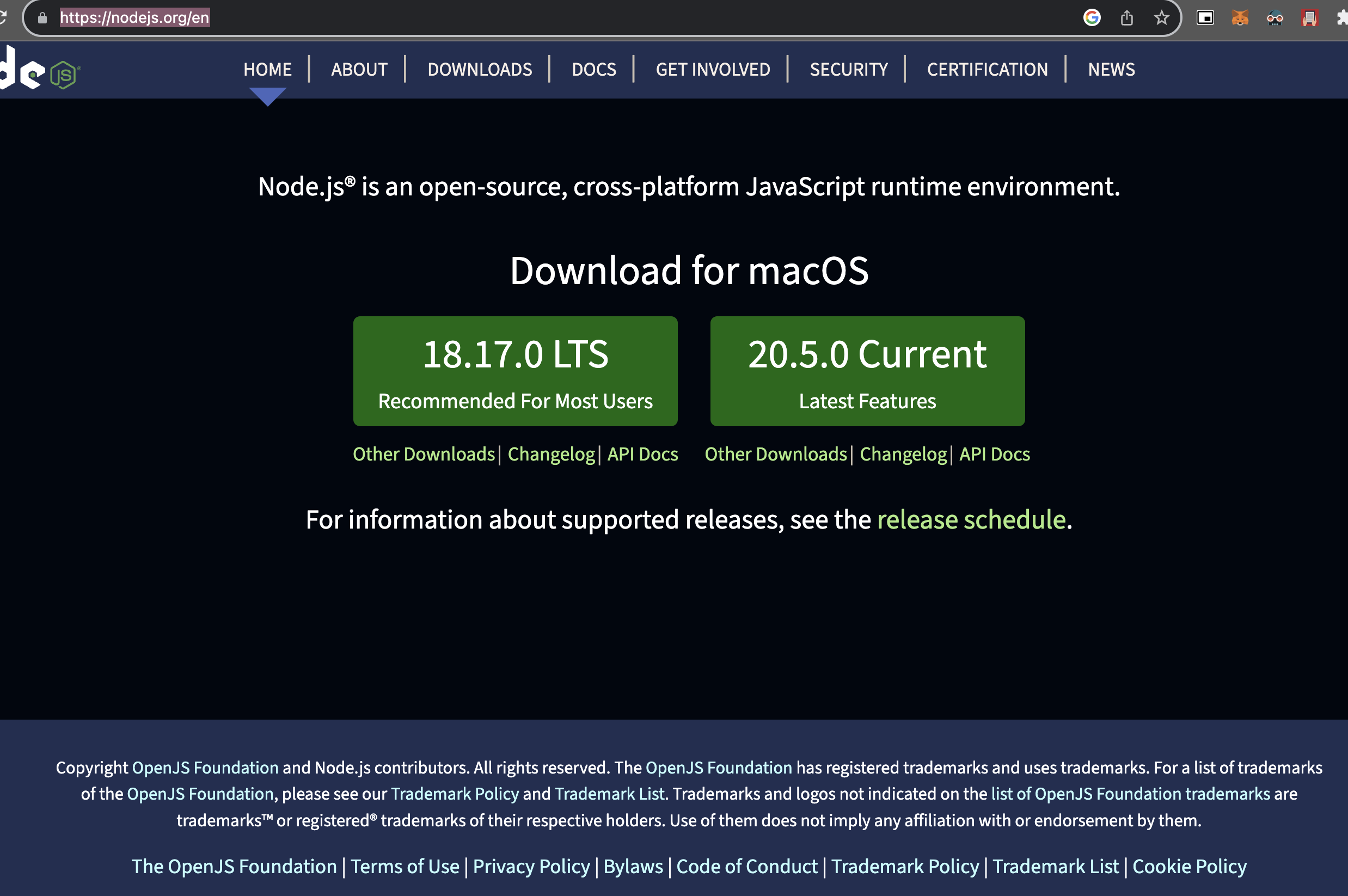 nodejs