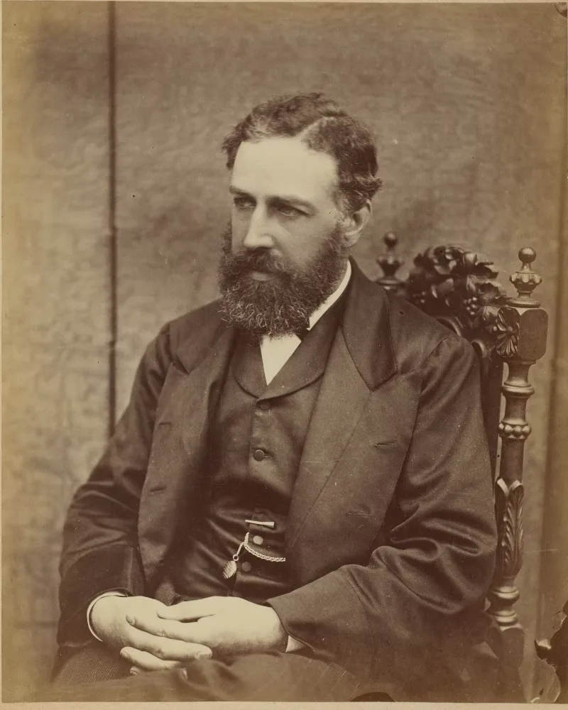ภาพถ่าย William Stanley Jevons นักเศรษฐศาสตร์ชาวอังกฤษ