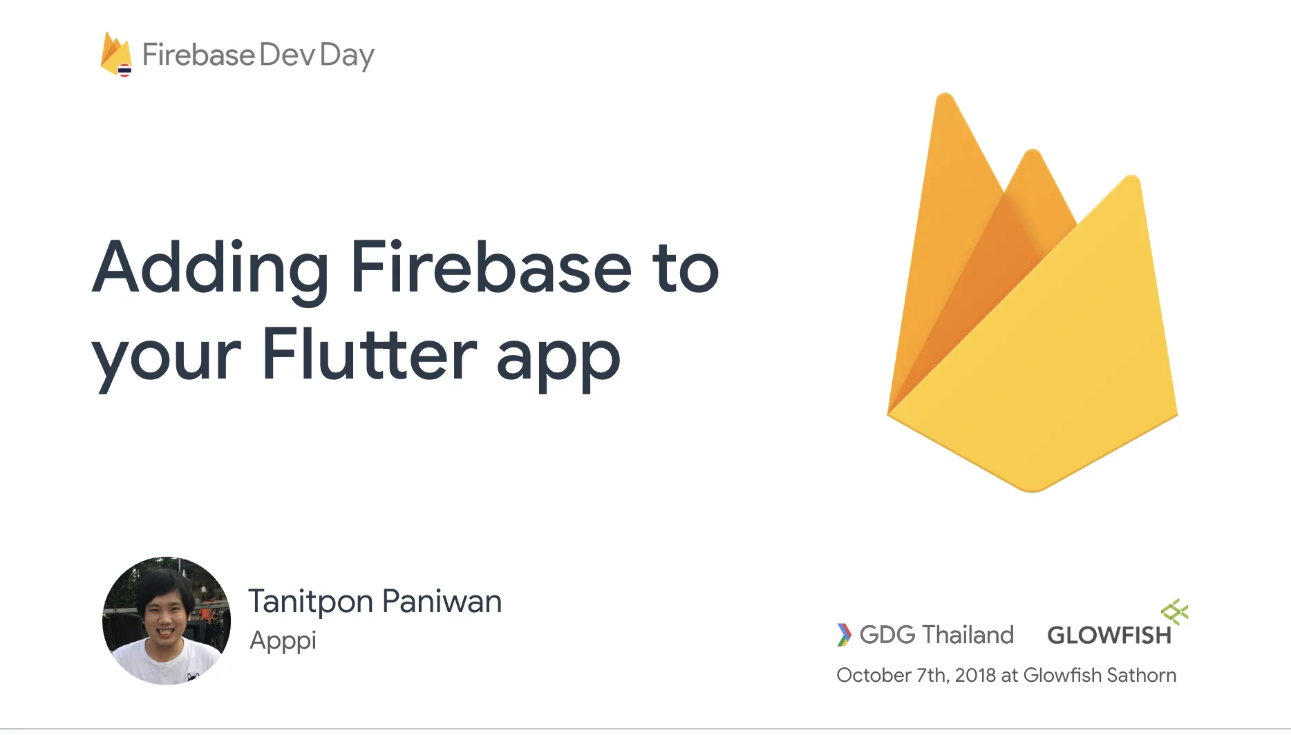 Adding Firebase to your Flutter app